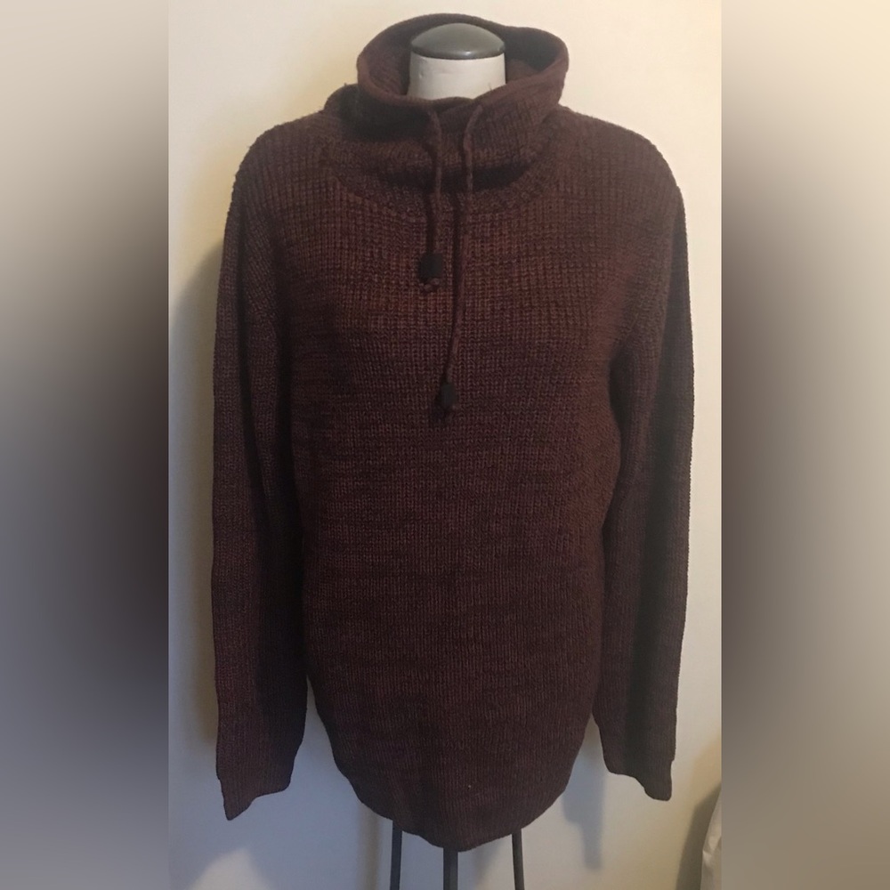 Pull & Bear Knit Long Sweater - Size XL